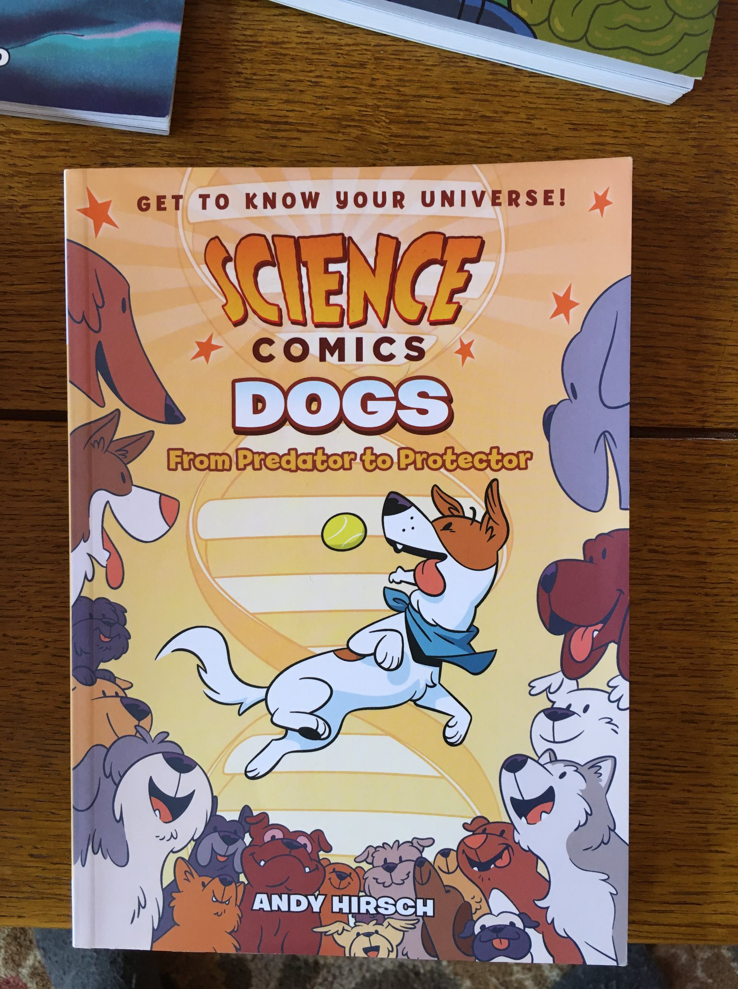 Science Comics Dogs cover