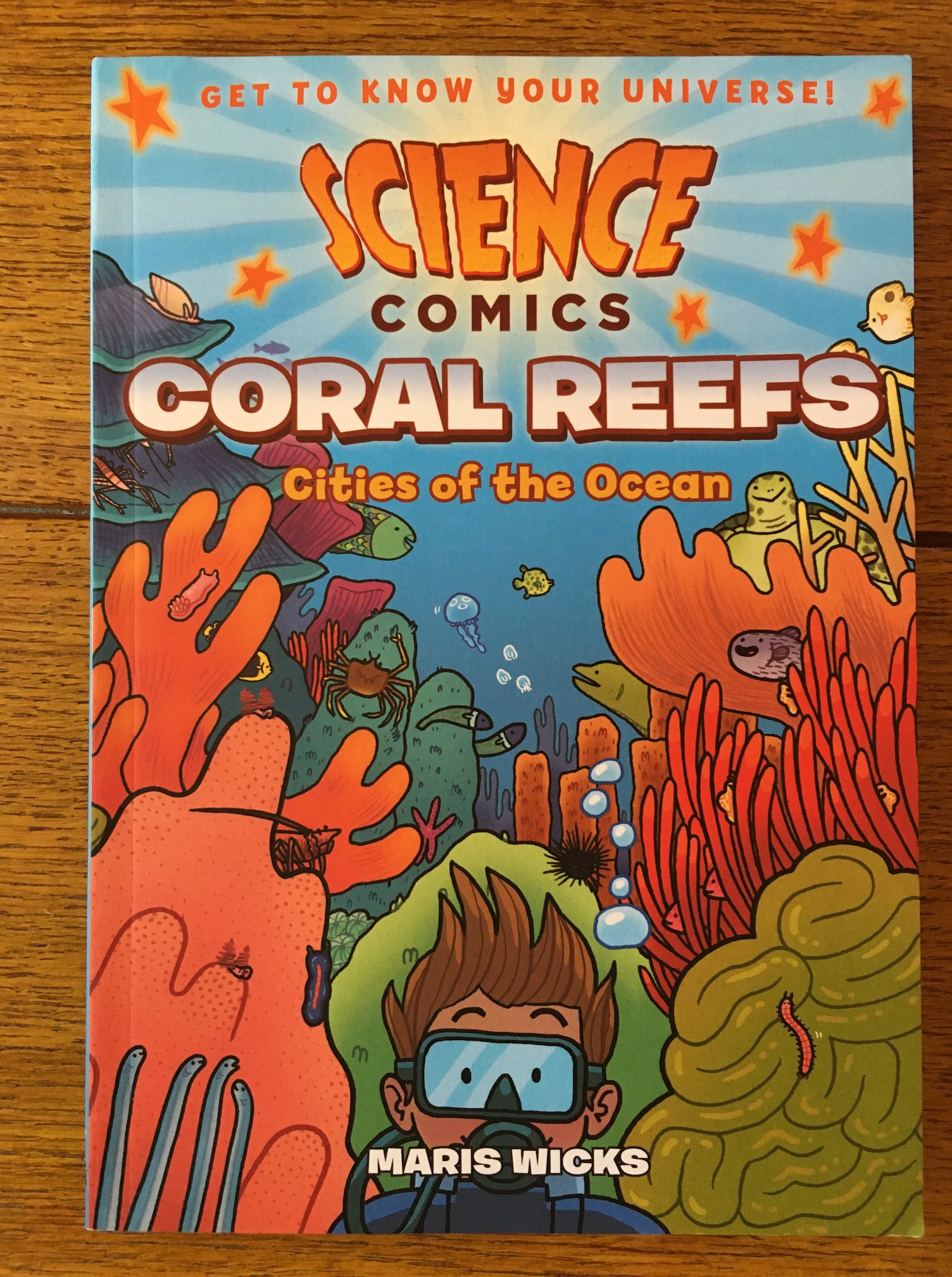 Science Comics Coral Reefs cover