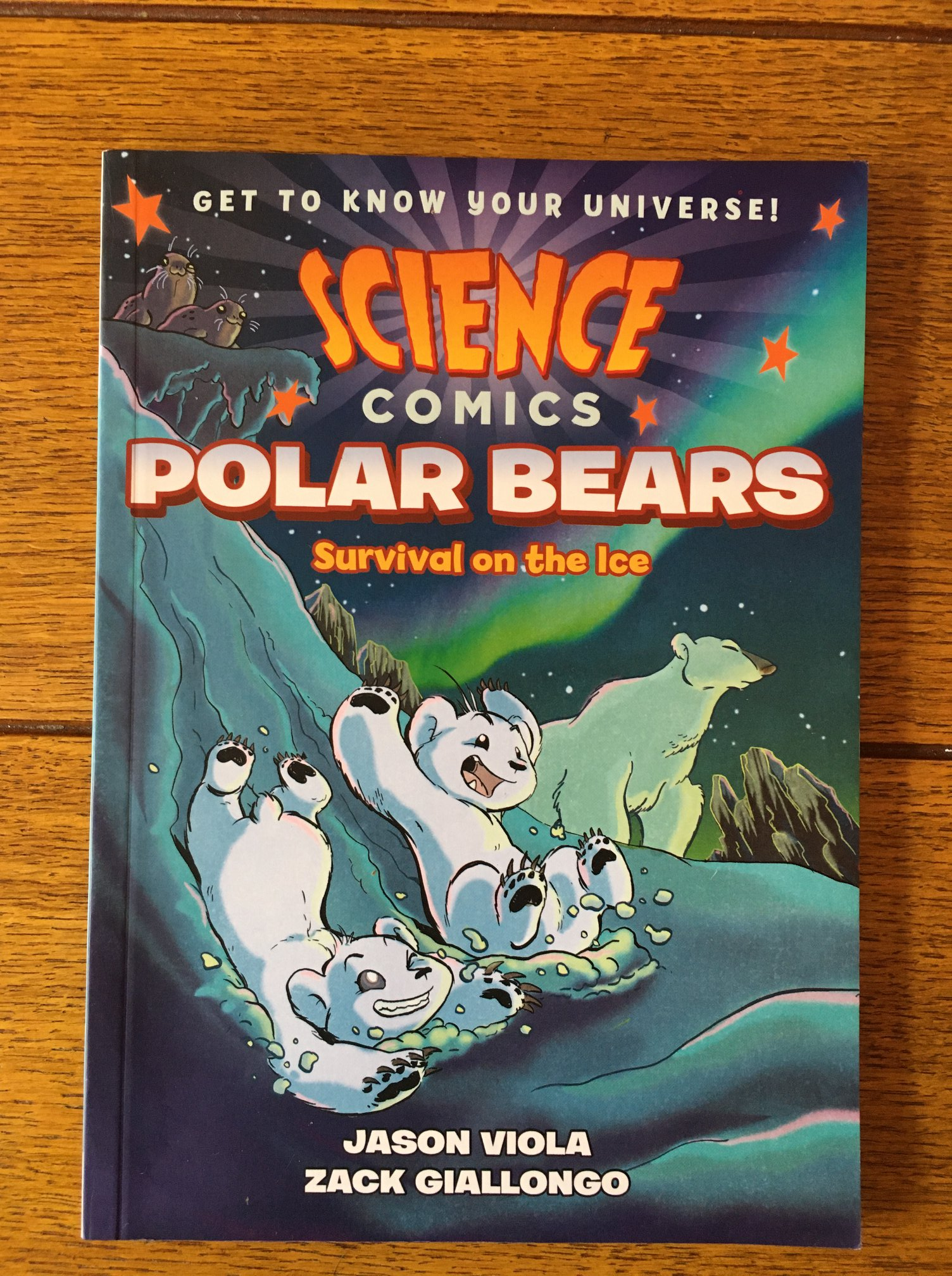 Science Comics Polar Bears cover