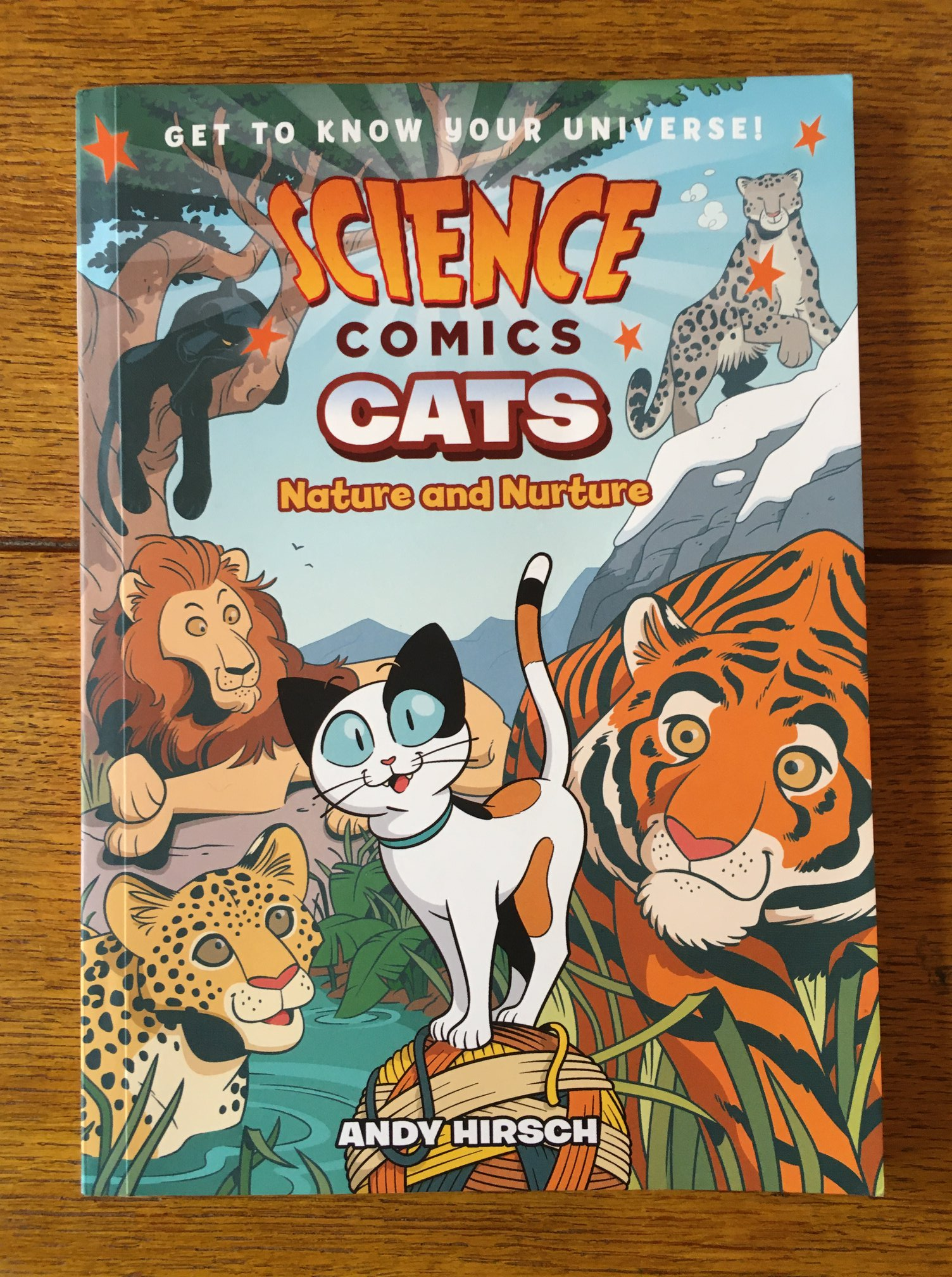 Science Comics Cats cover
