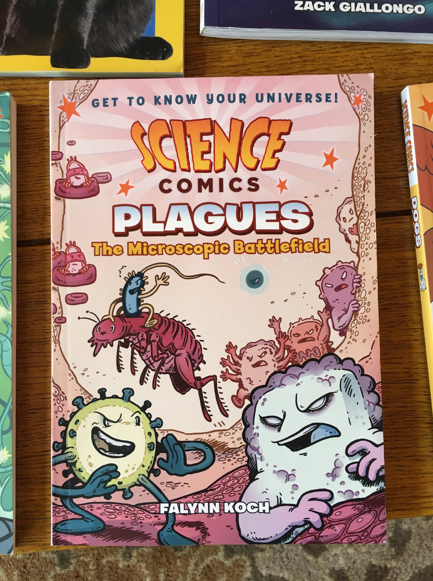 Science Comics Plagues cover