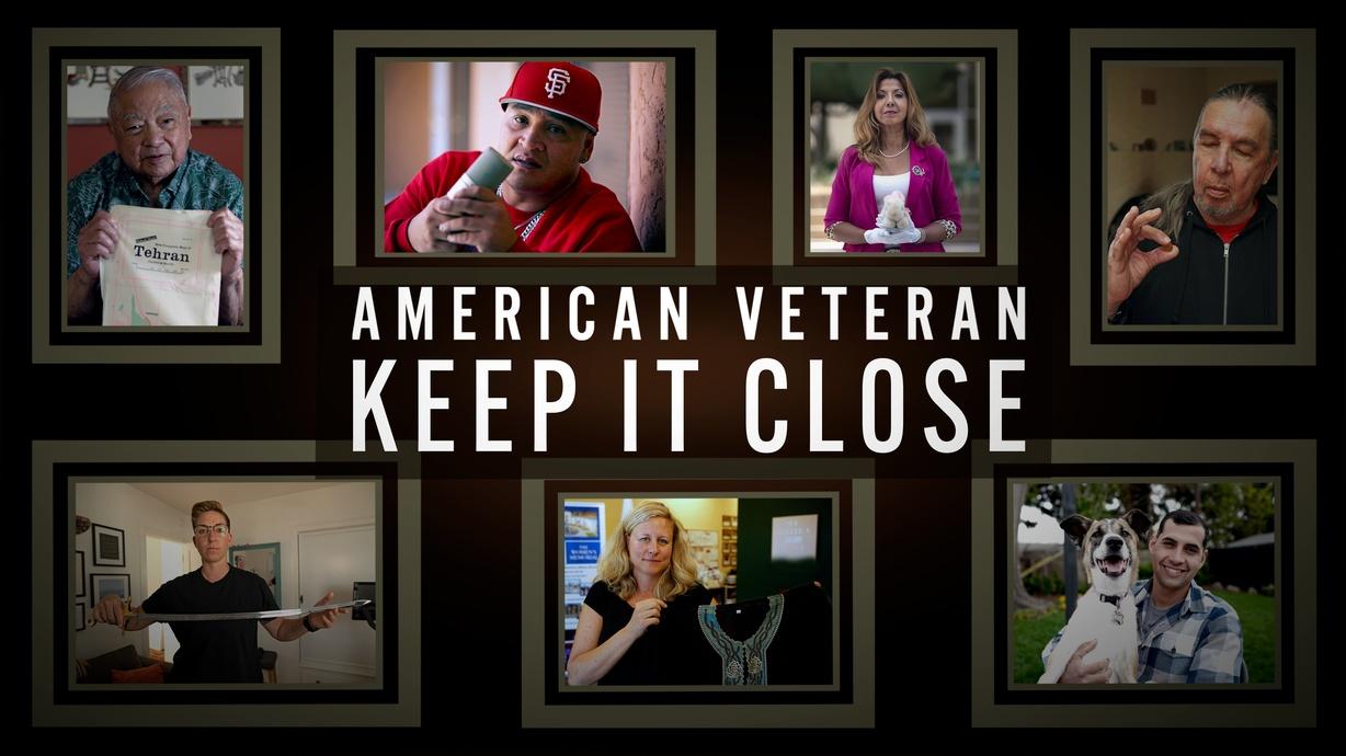 Title card for American Veteran: Keep It Close