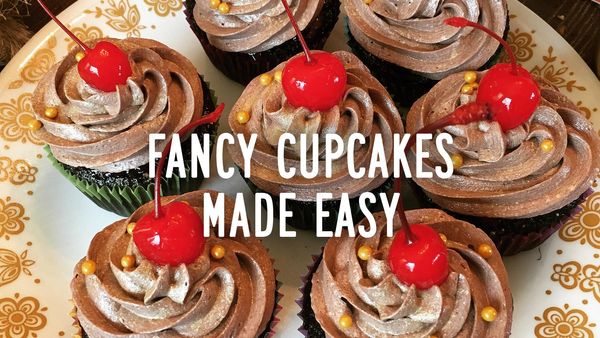 Fancy cupcakes made easy